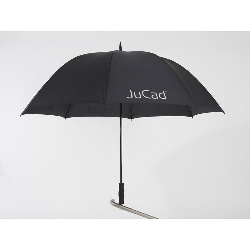 JUCAD Teleskopischer Regenschirm mit Schaft JuCad