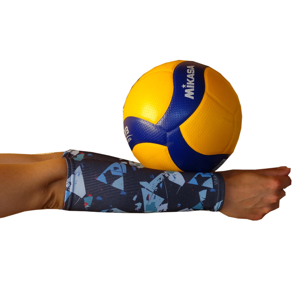 Rękawki siatkarskie unisex JG TEAM prążkowane krótkie 2/4