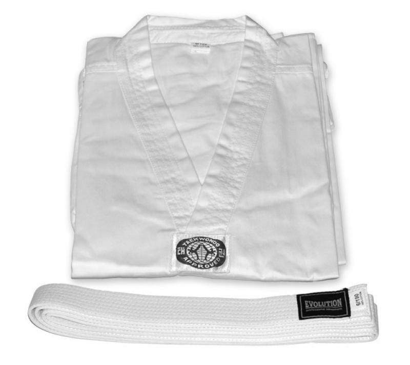 Kimono do Taekwondo WTF Evolution Professional Equipment dobok 8 OZ 3/5