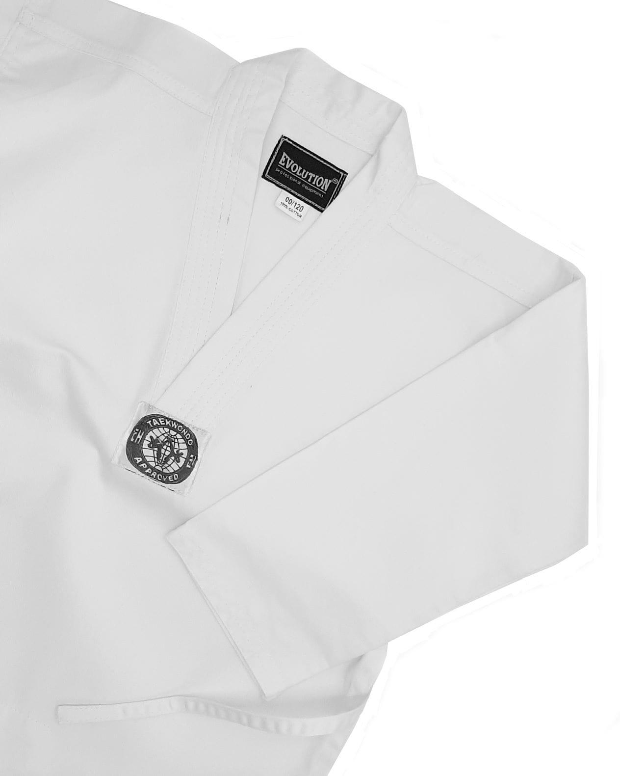 Kimono do Taekwondo WTF Evolution Professional Equipment dobok 8 OZ 4/5