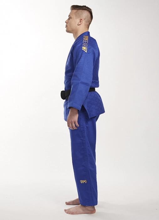 Ippon Gear Legend regular IJF gekeurde blauwe judojas 3/5