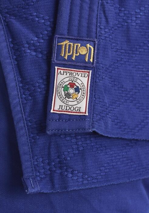 Ippon Gear Legend regular IJF gekeurde blauwe judojas 5/5