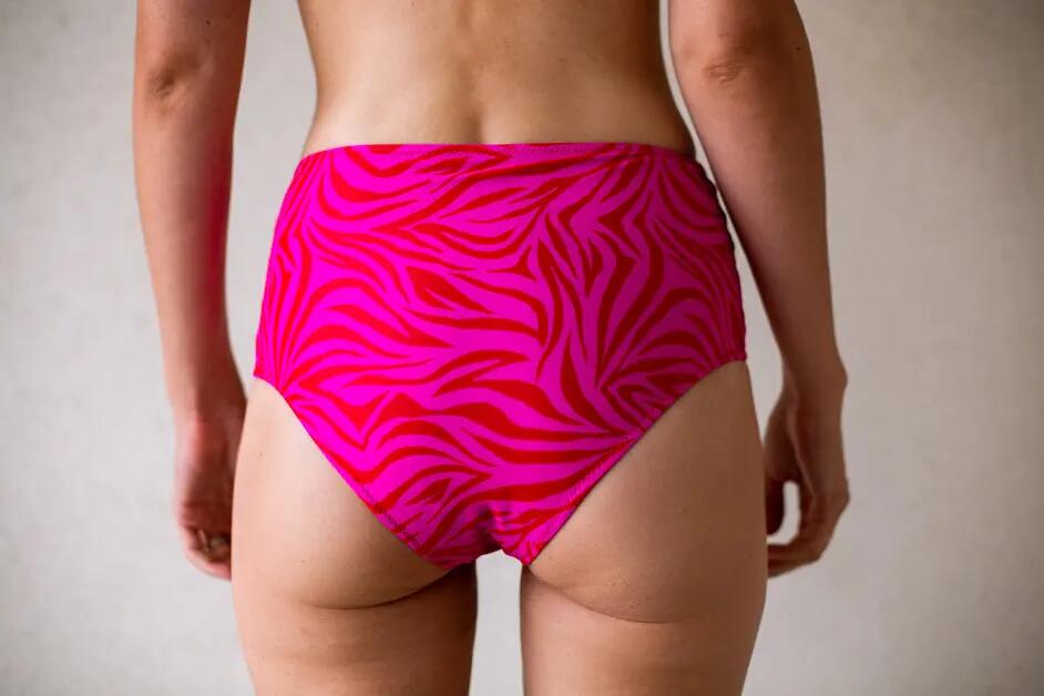 Bas de maillot de bain menstruel - Taille haute 2/5