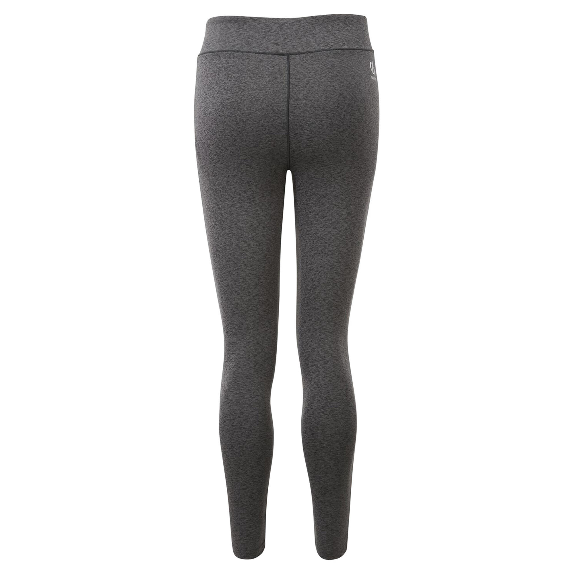 Womens/Ladies Influential Tight Lightweight Gym Leggings (Charcoal Grey) 2/4
