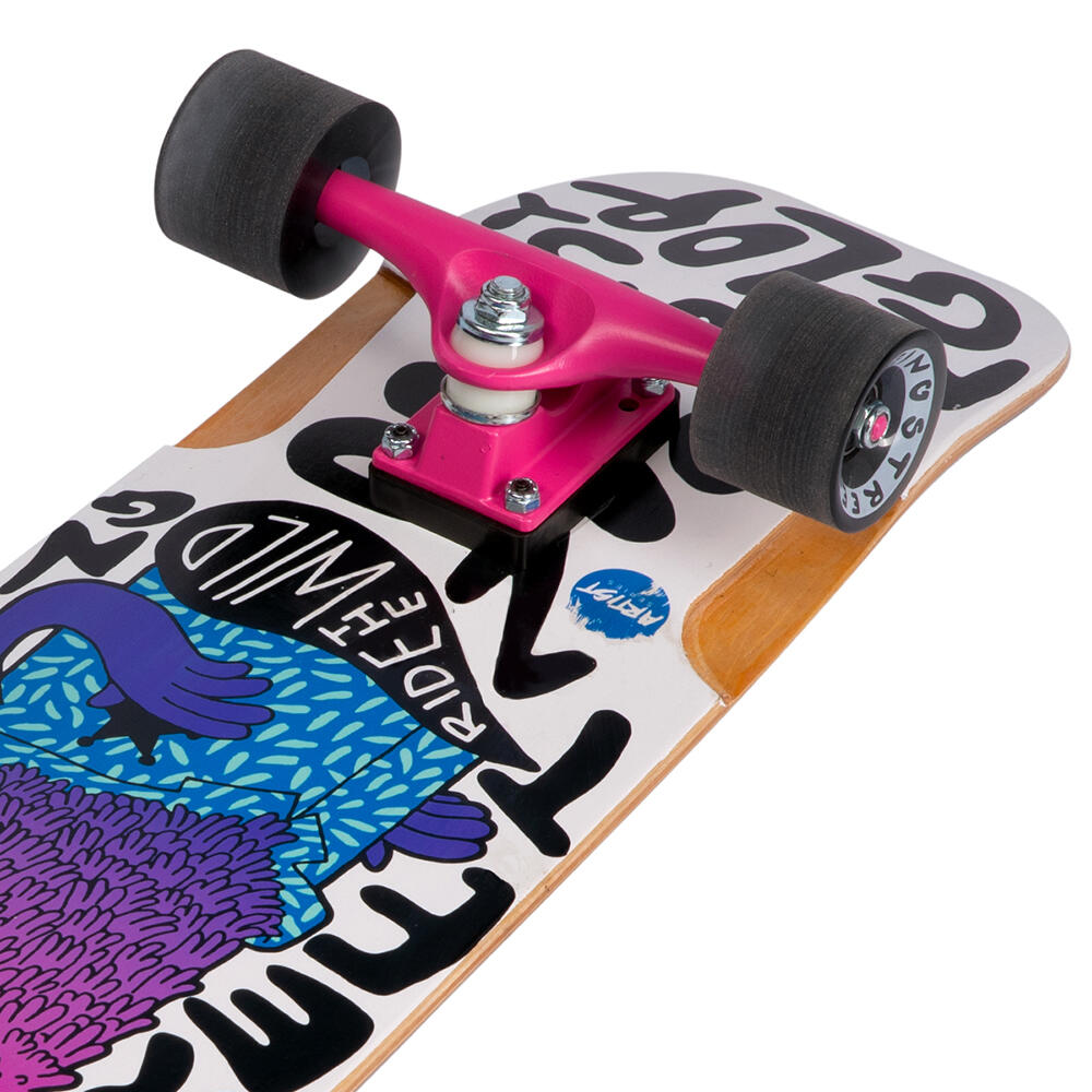 Monopatín Double Kick Freeride 31" Ride The Wild 5/6