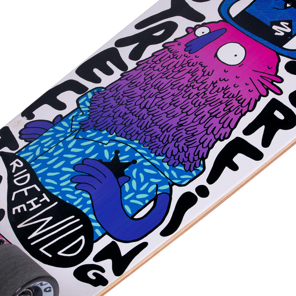 Monopatín Double Kick Freeride 31" Ride The Wild 4/6