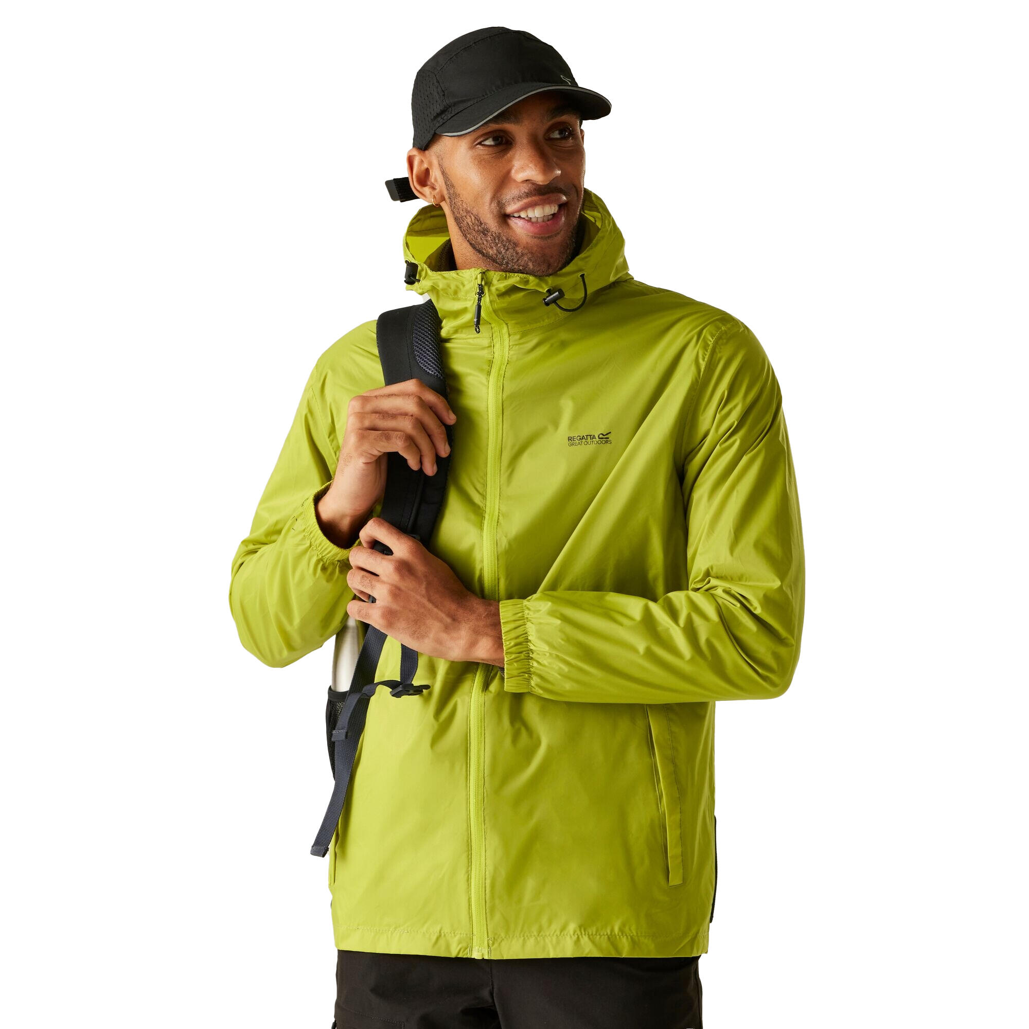 Veste Imperméable PACK IT Homme (Vert Clair) 4/5
