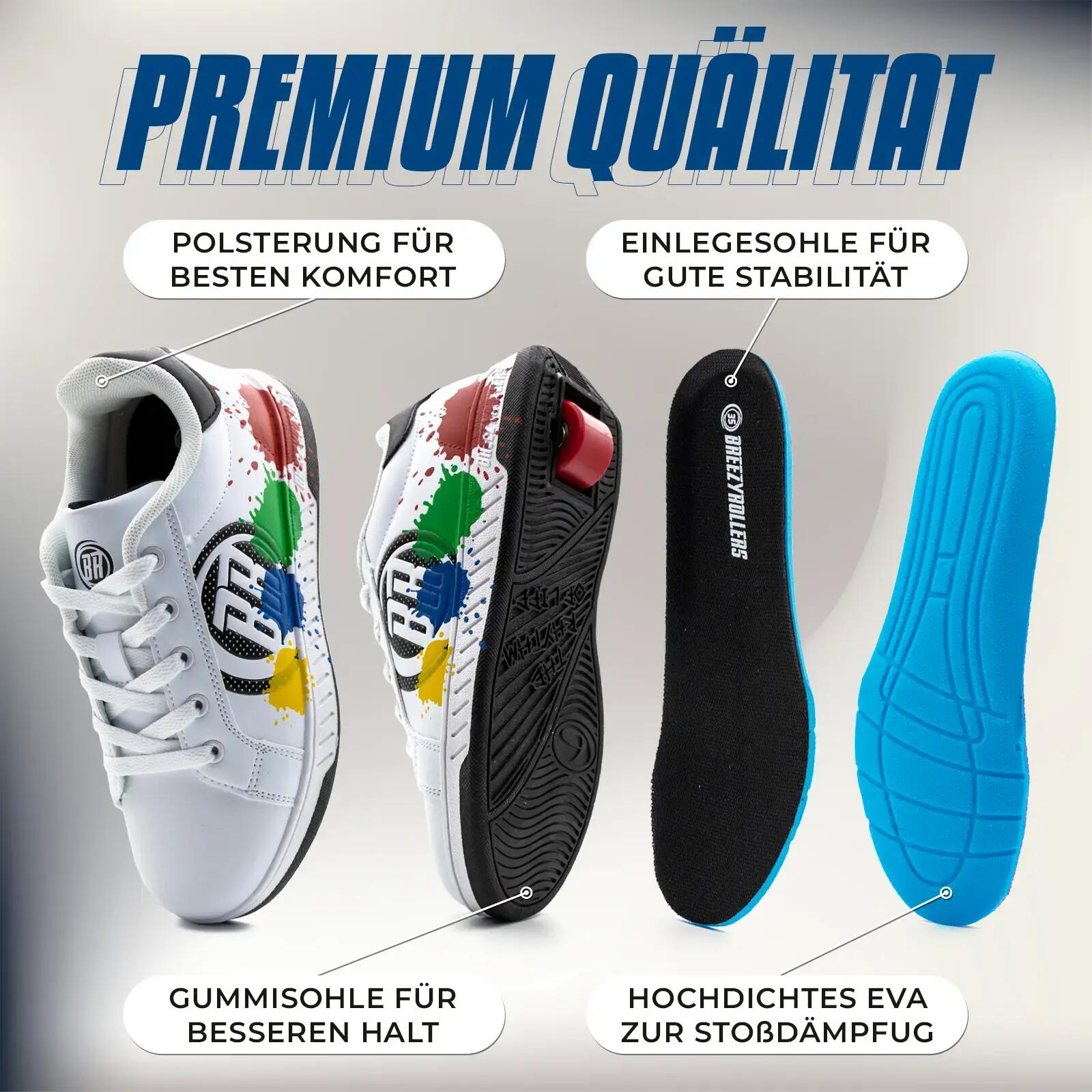 Breezy Splash Noir Chaussures à Roulettes 5/7