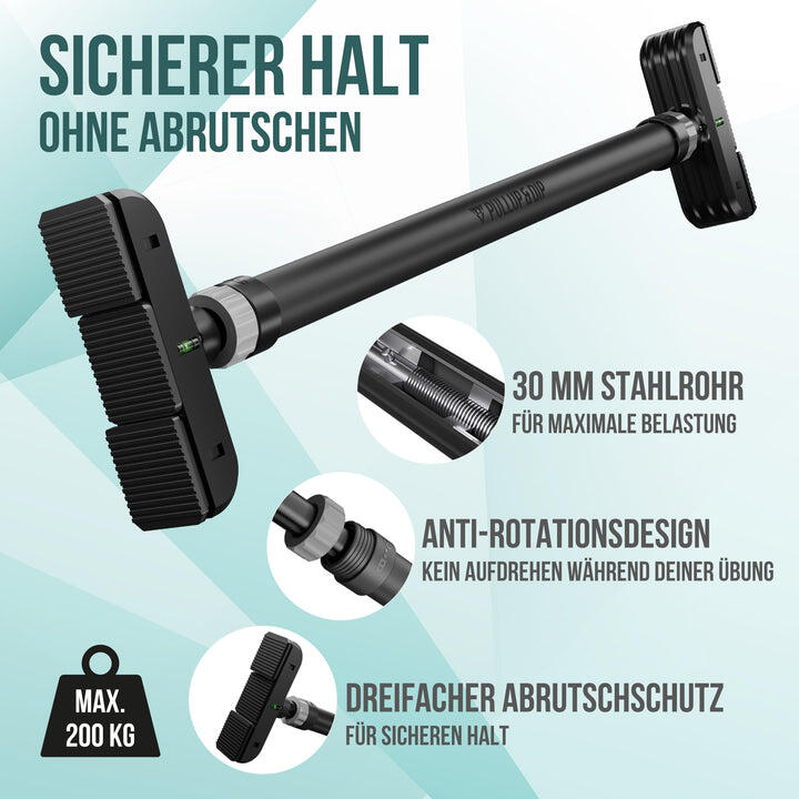 Teleskop Klimmzugstange + Dip Stange Bundle Set 5/7