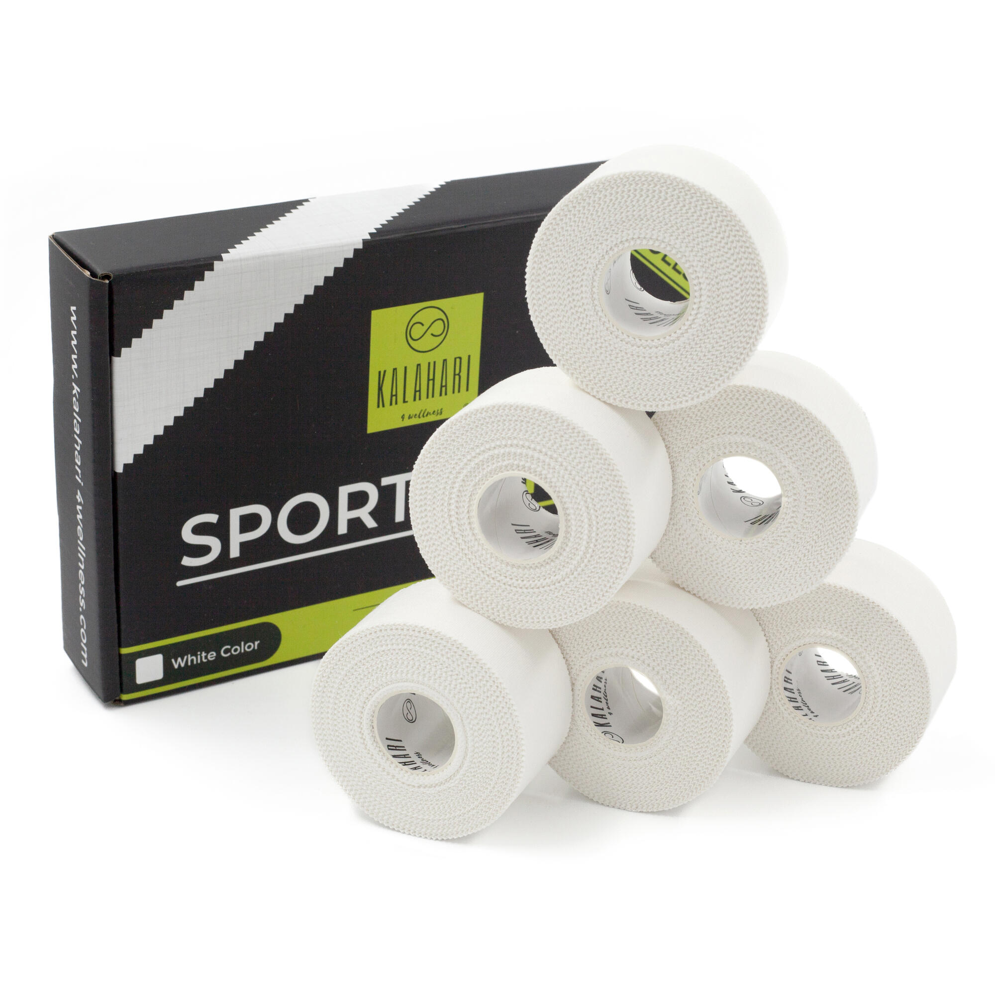 6 x Tape Vendaje Deportivo Extra Largo – 3,8 cm x 13,7 m, Esparadrapo Deportivo 6/7