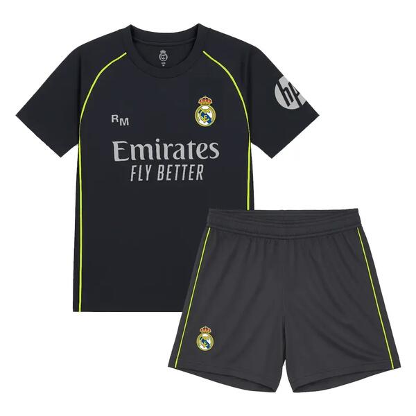 REAL MADRID Conjunto infantil Camiseta y Pantalón Real Madrid 2ª equipación 25/26 - Réplica