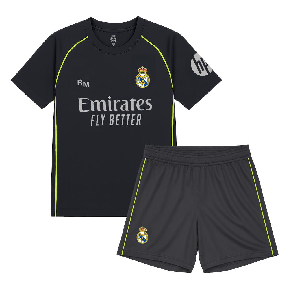 Real Madrid - Tenue Extérieur Real Madrid 25/26 Enfants - Tenue De Football - Bleu|multicolore - 10 Ans / 140 Cm - Decathlon