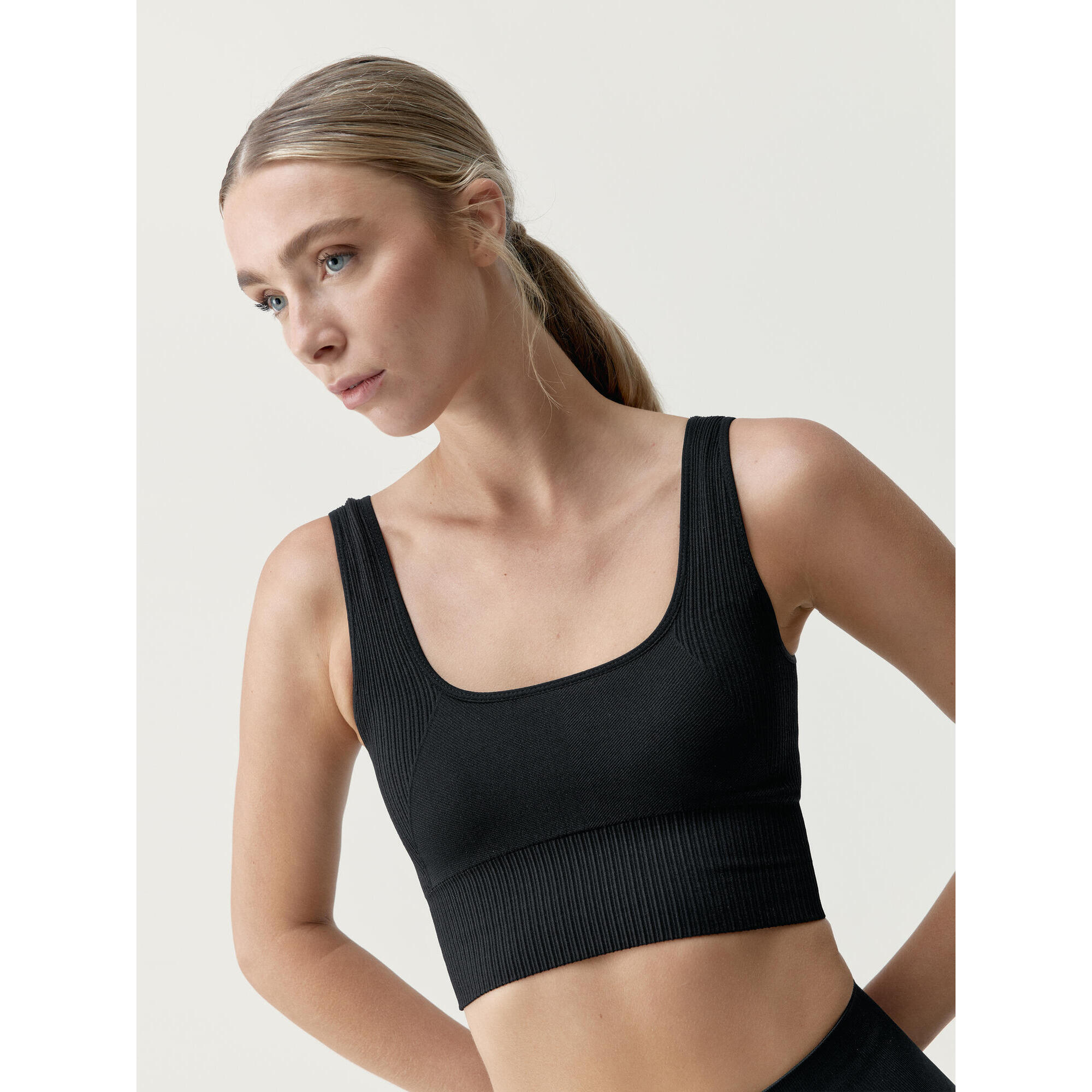 Born Living Yoga - Top De Sport Pour Femme Yami Born Living Yoga - Brassière - Noir - 36 Xs - Decathlon