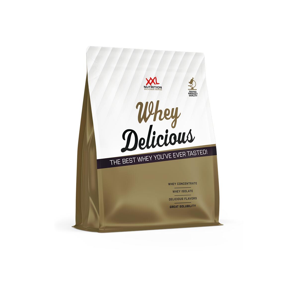 XXL NUTRITION Whey Delicious - 80% Eiwit, Proteïne Poeder - Zoete Vanille - 2500g (83 shakes)