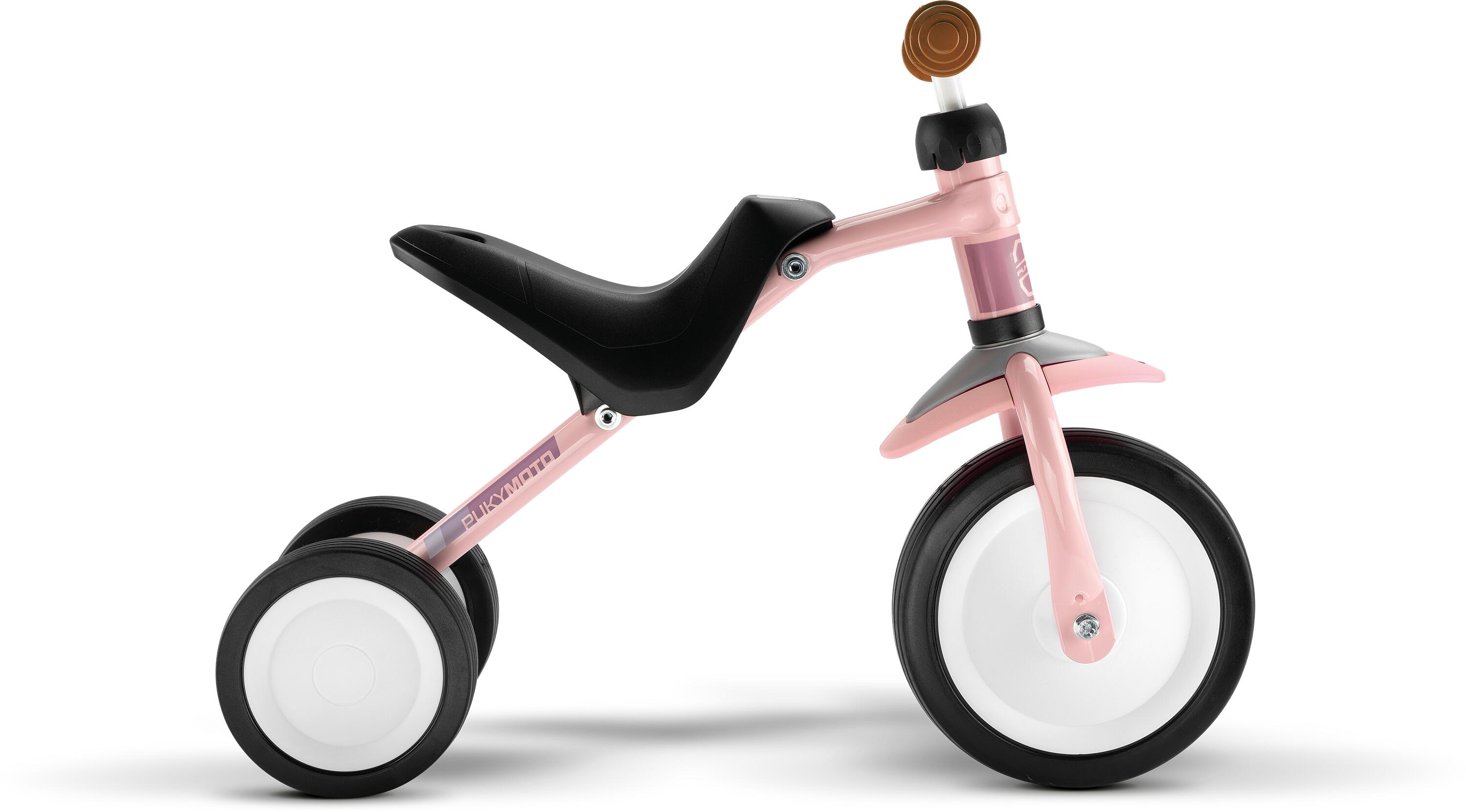 PUKYMOTO - My First PUKY Retro Roze Loopfiets 3/5