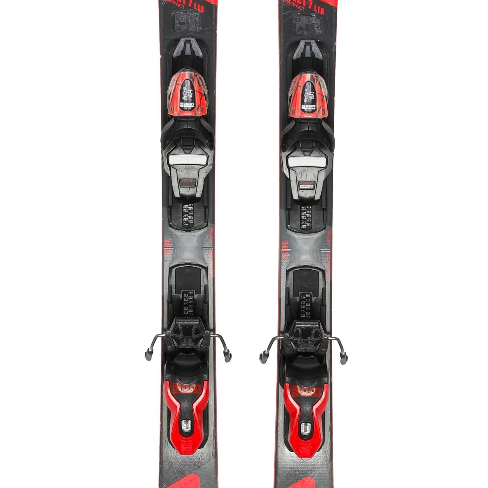 RECONDITIONNE - Ski Rossignol React 7 Ltd Compact + Fixations 3/4