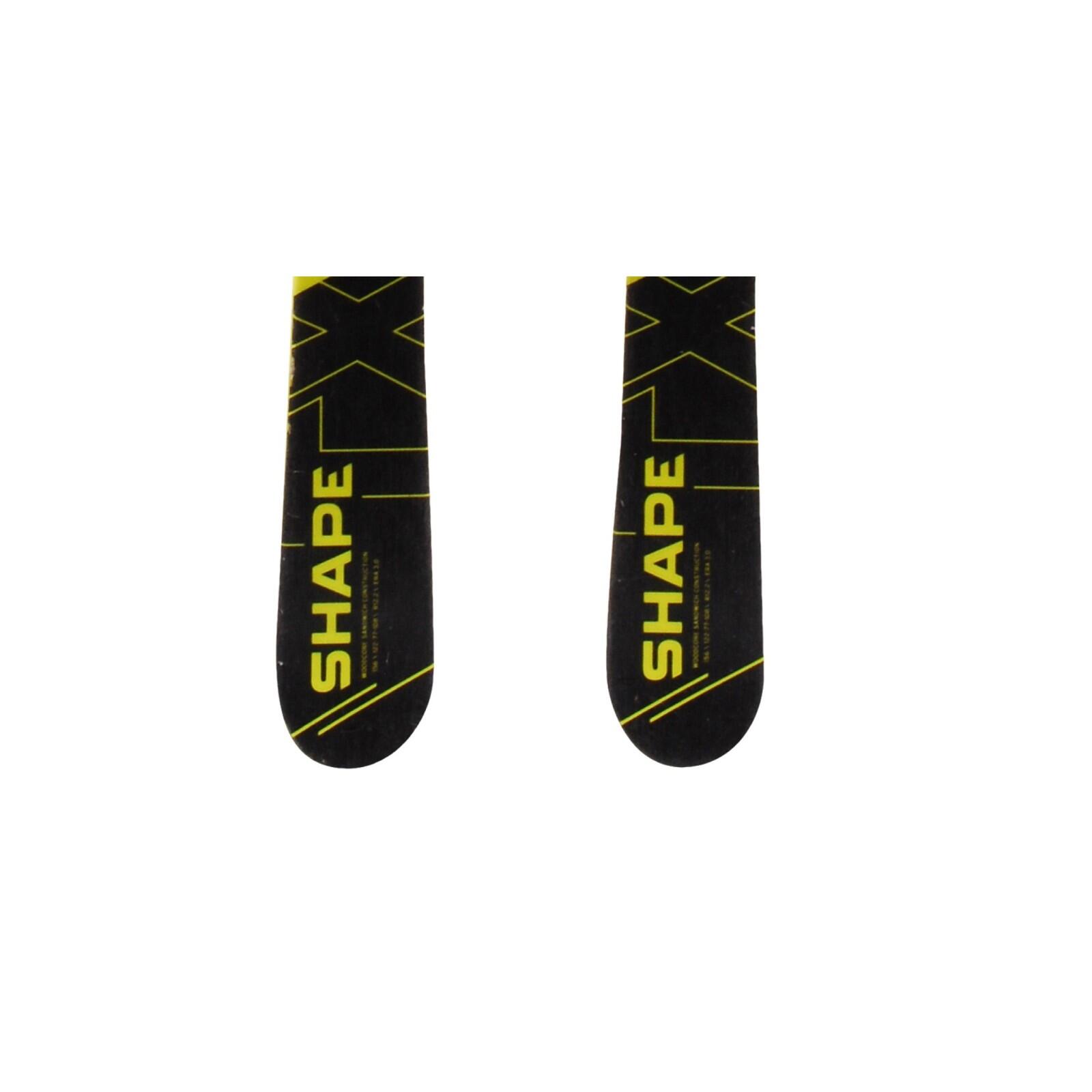 RECONDITIONNE - Ski Head Shape Tx + Fixations 4/5