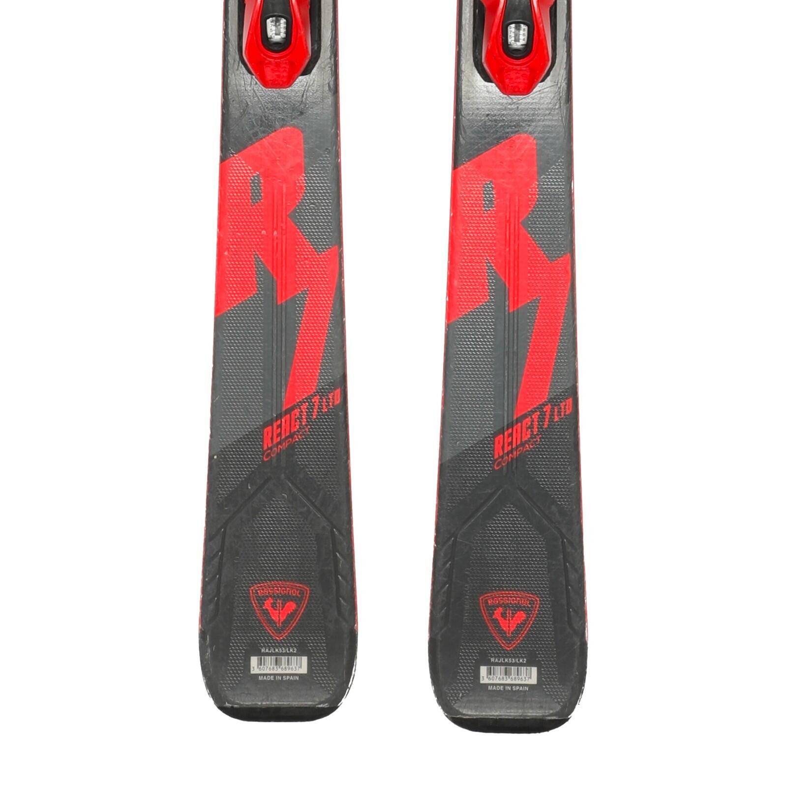 RECONDITIONNE - Ski Rossignol React 7 Ltd Compact + Fixations 4/4