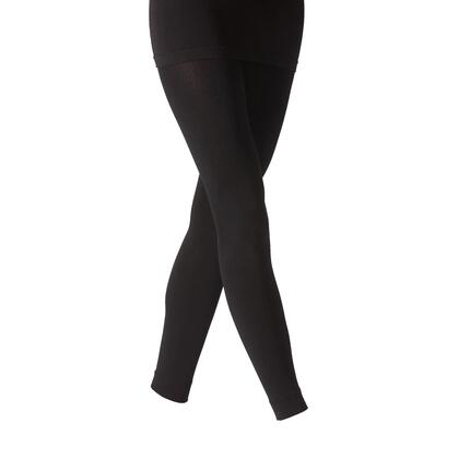 Collants Thermiques Sans Pied, 200 Deniers (1 Paire) Femme (Noir)