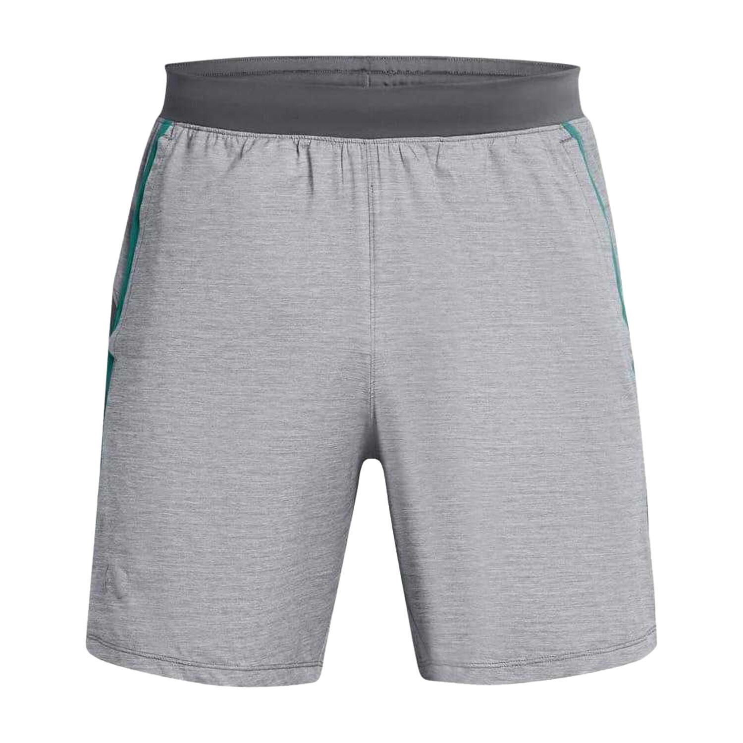UNDER ARMOUR Mens Launch Shorts (Grey)