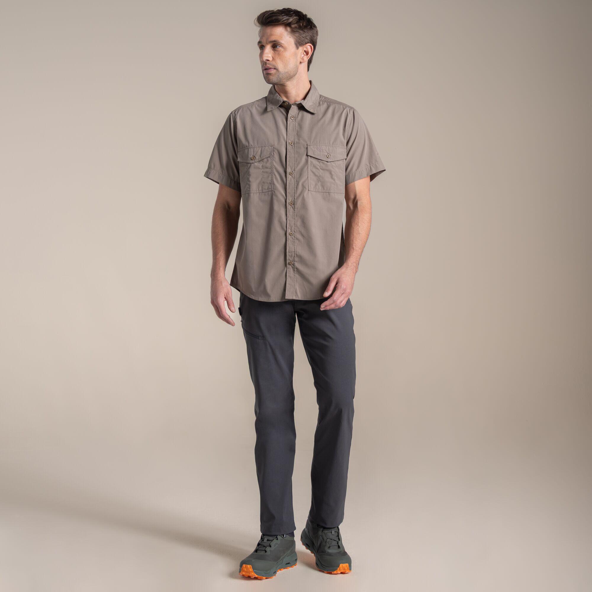 Camicia da uomo Kiwi a maniche corte con protezione contro gli insetti 3/6