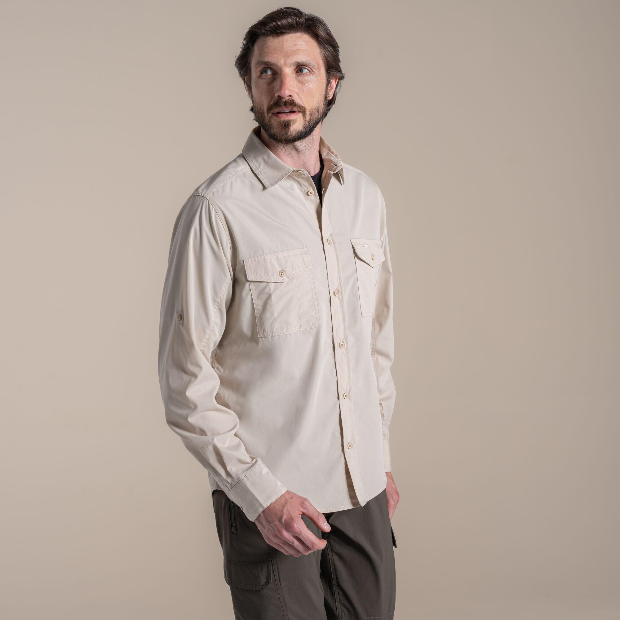 Heren Kiwi Lange Mouwen Insectenwerend Shirt 4/7