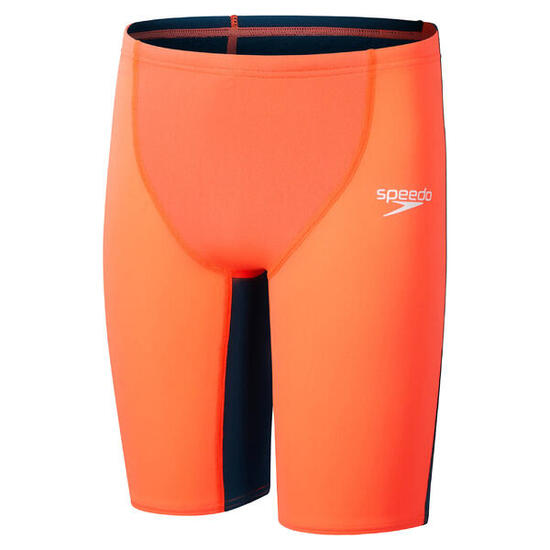 Pantaloncini Jammer Vita Alta Bambini Speedo Fastskin Max Rosso Blu