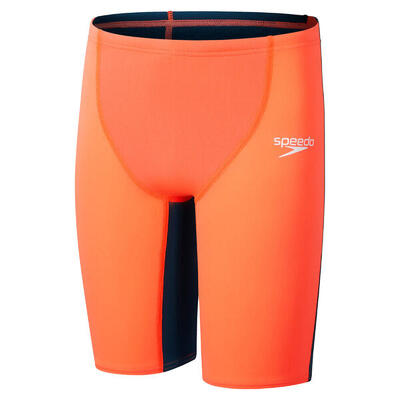 Kinderen/kids fastskin max endurance+ hoge taille jammer shorts (rood/blauw)