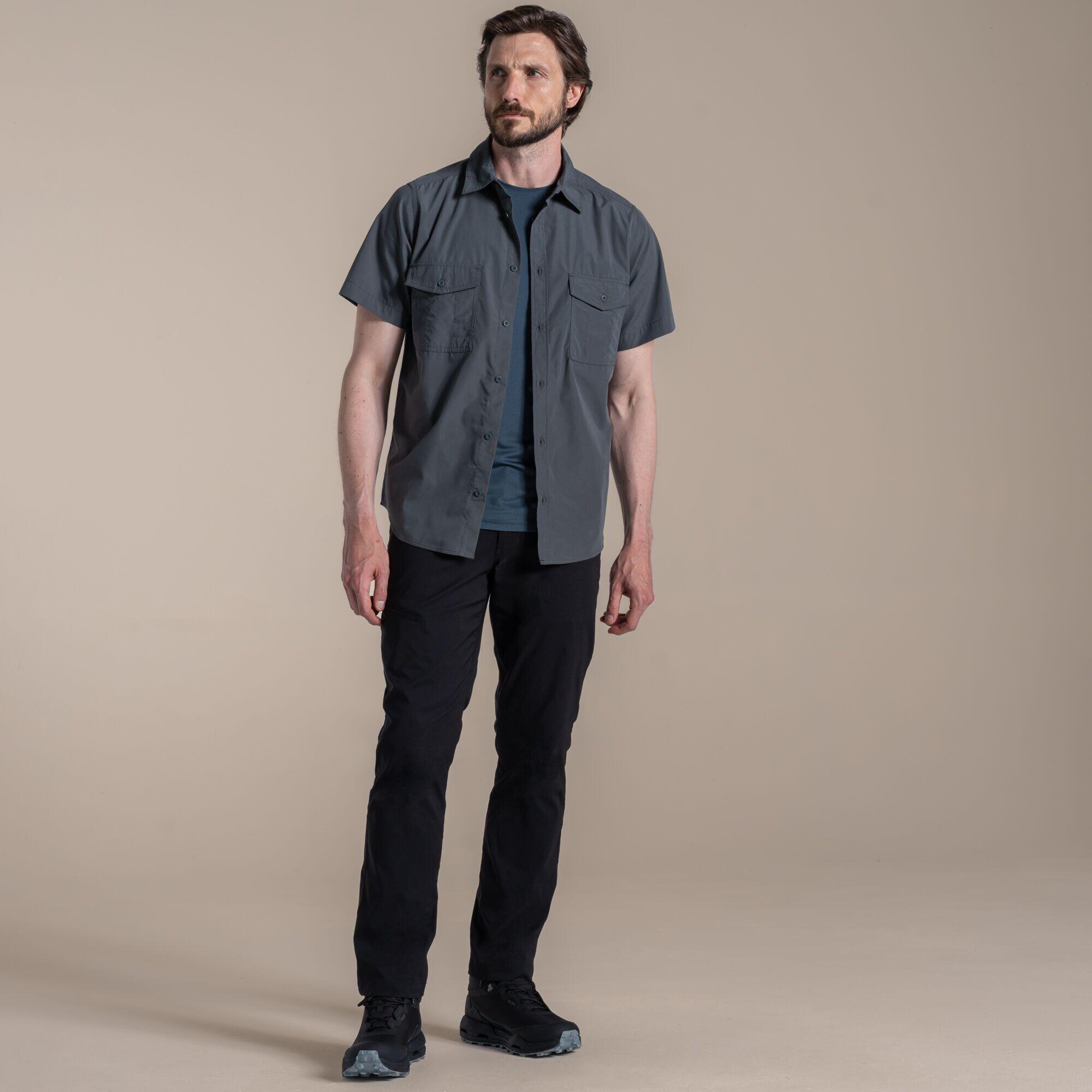 Kiwi Kurzarm-Shirt mit Insektenschutz für Herren 3/7