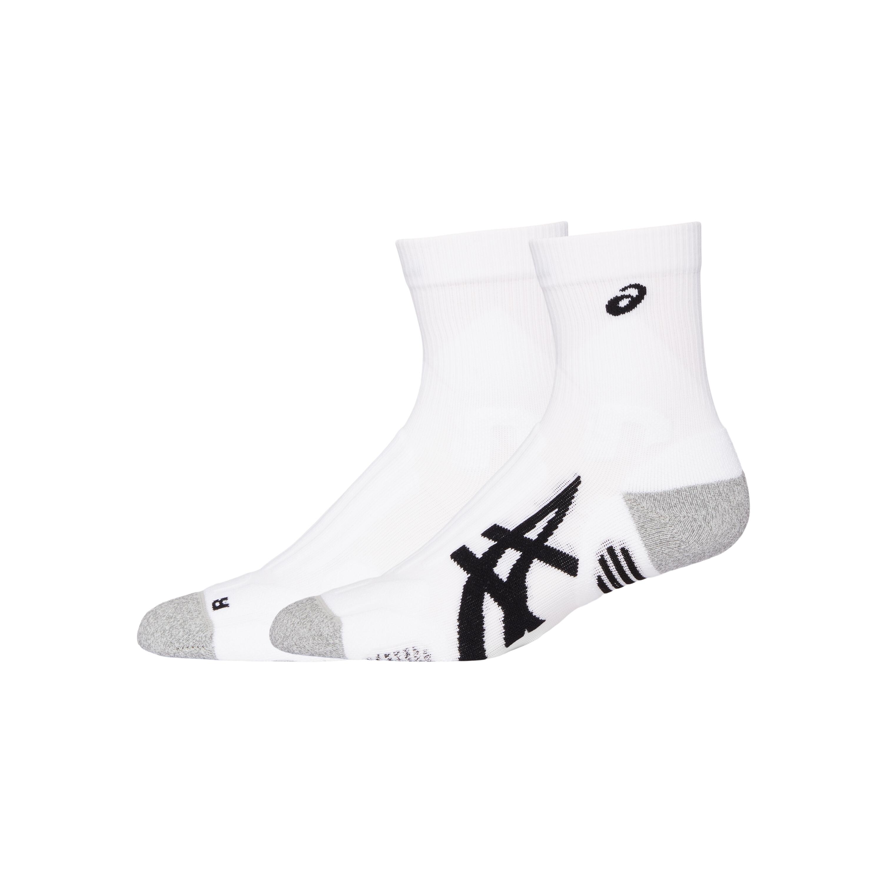 Asics - Chaussettes Montante Asics Court+ - Chaussettes - Blanc - 35/38 - Decathlon