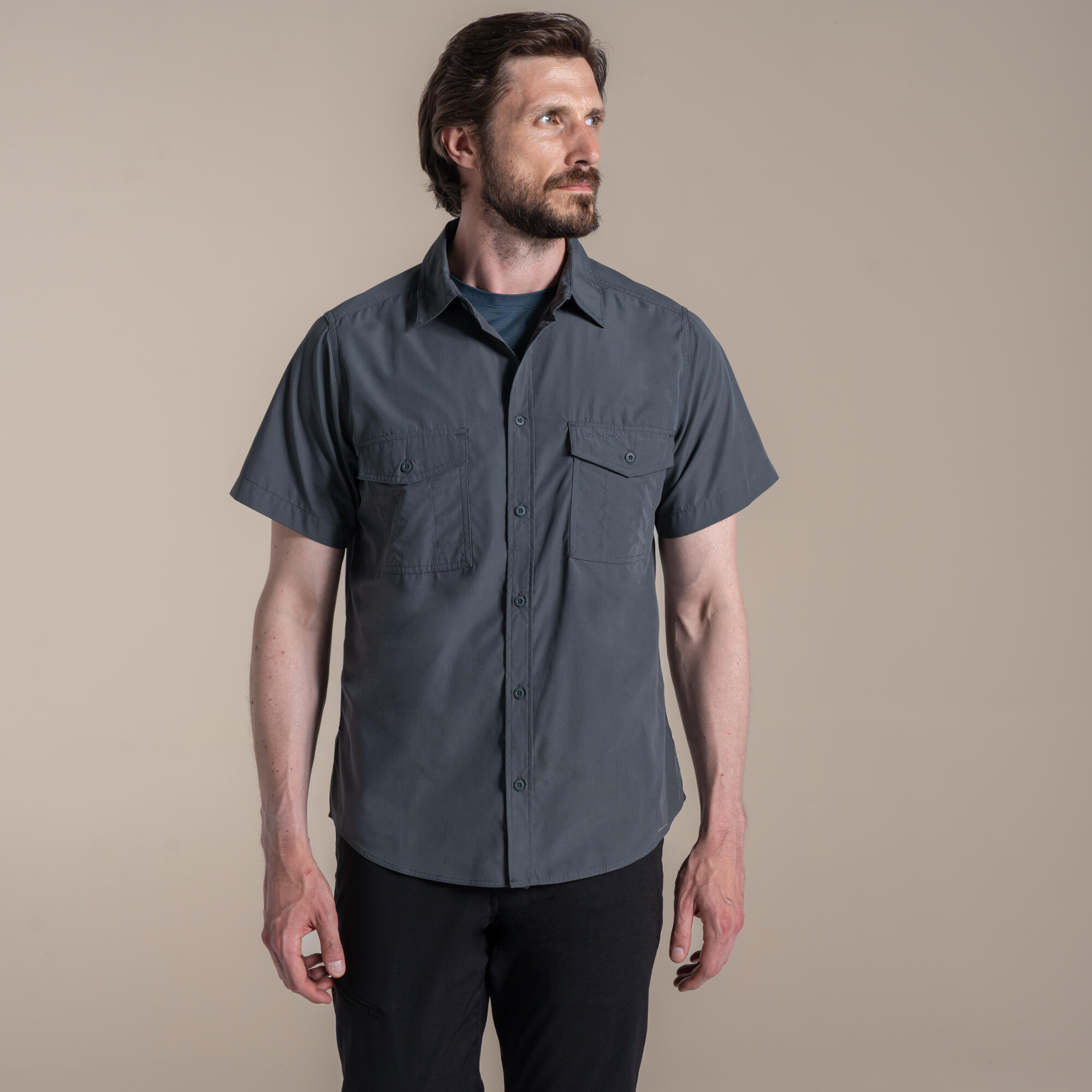 Kiwi Kurzarm-Shirt mit Insektenschutz für Herren 4/7