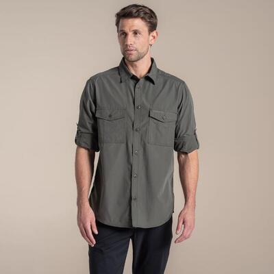 Heren kiwi lange mouwen insectenwerend shirt