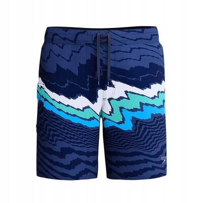 Heren stripe flex board shorts (marine)