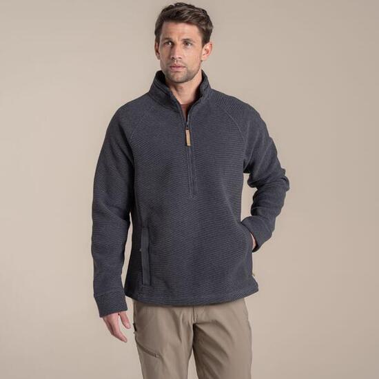 CRAGHOPPERS Steeple Half Zip uomo - midlayer in microfleece