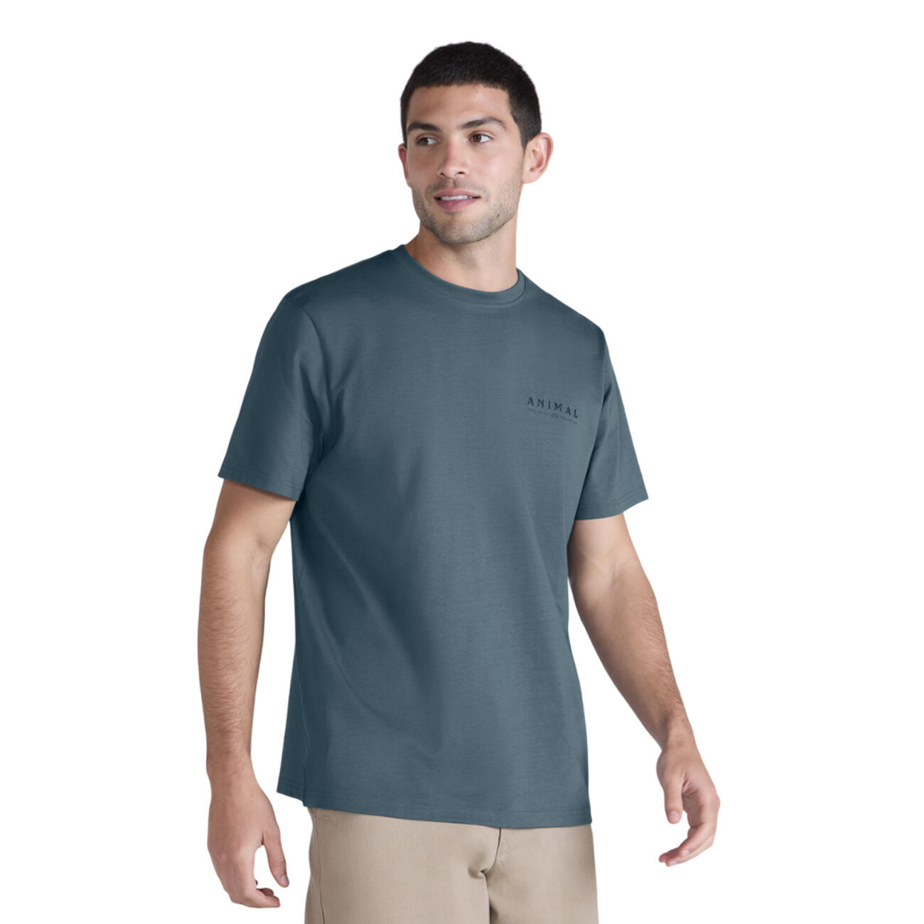 Mens Chase Relaxed Fit TShirt (Navy) 3/4