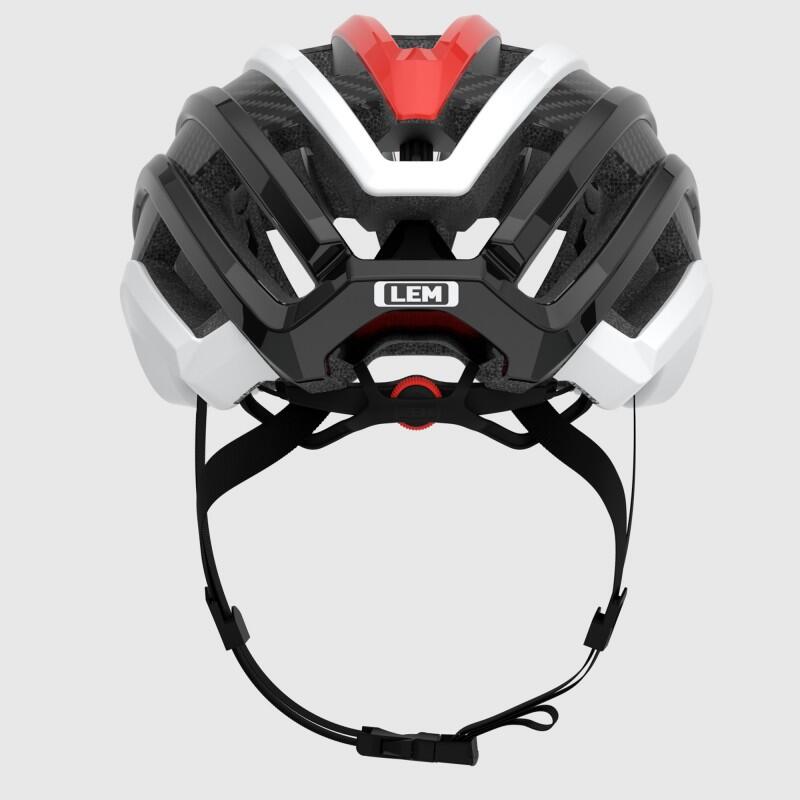 CAPACETE DE CICLISMO DE ESTRADA MOTIVAIR VERMELHO T-L 3/3