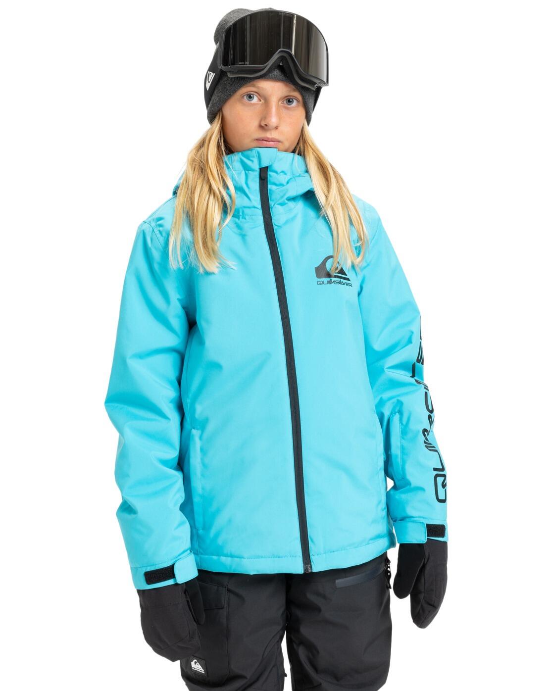 Veste de snow technique MISSION Bleu Garçon 4/4