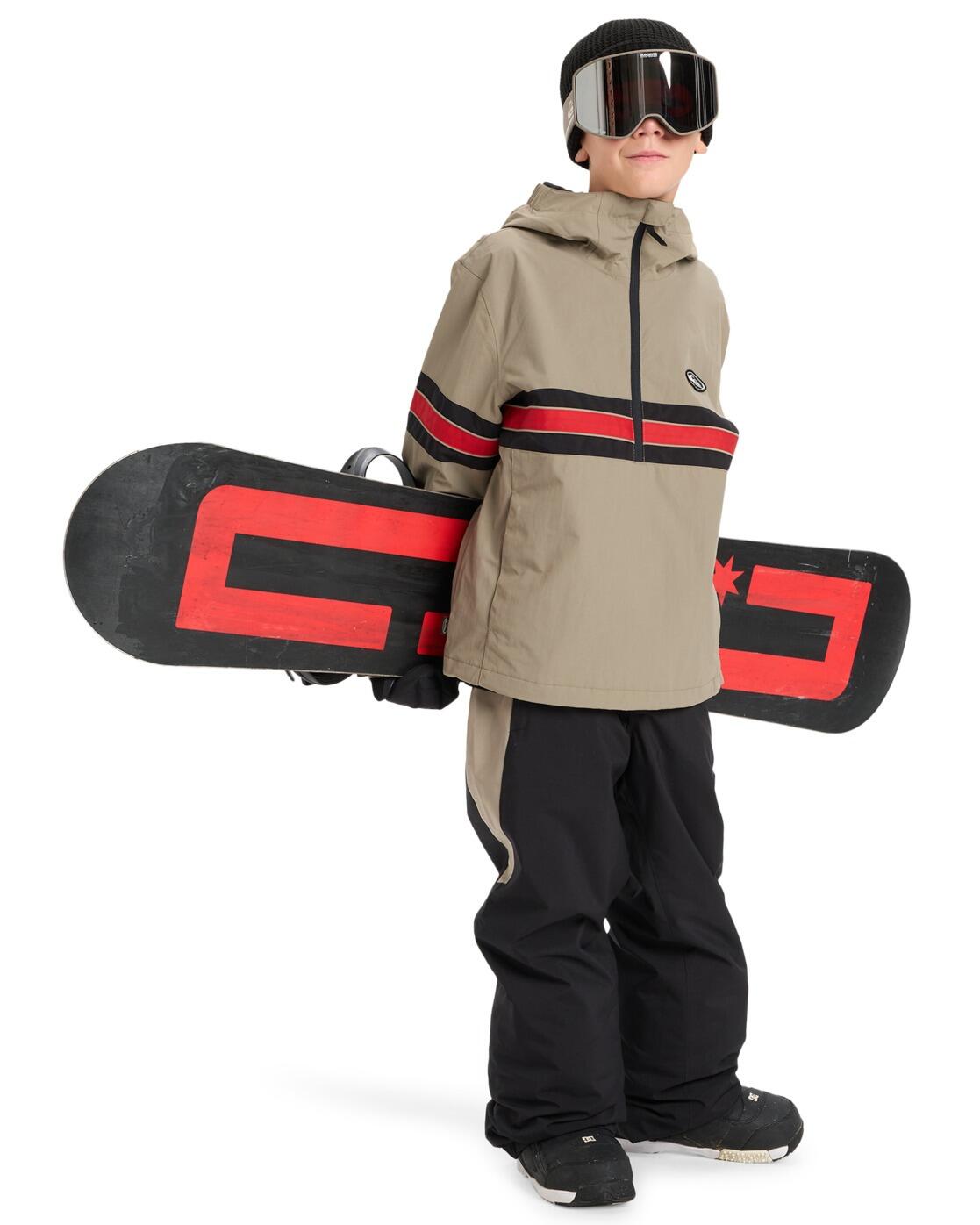 Technisch Snowjack STEEZE Beige Jongens 8-16 3/4