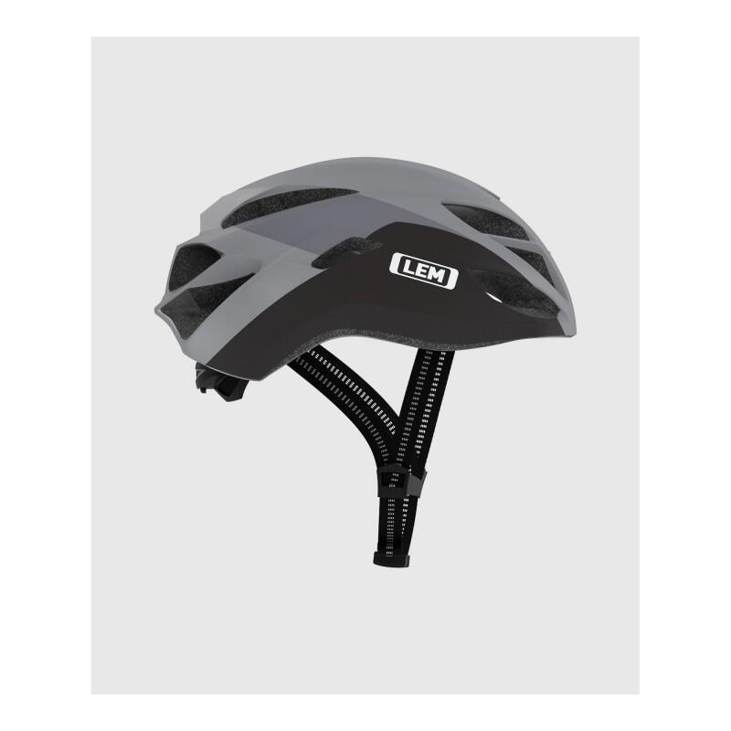 CASCO DA CICLISMO SU STRADA VOLATA NERO T-L 2/3