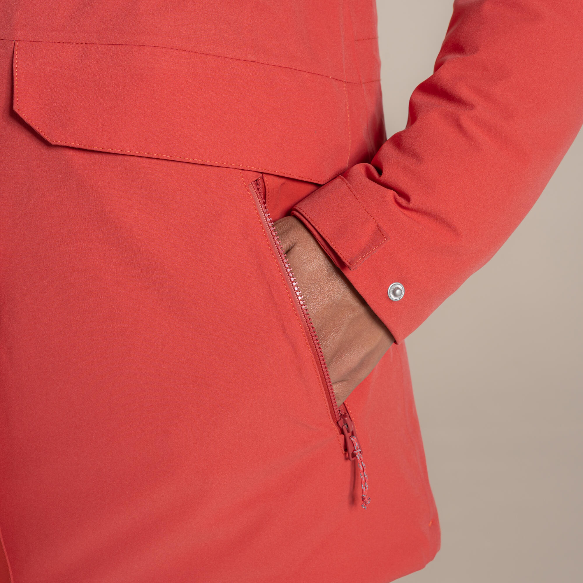 Veste matelassée imperméable et respirante à capuche Caldbeck Thermic pour femme 4/7