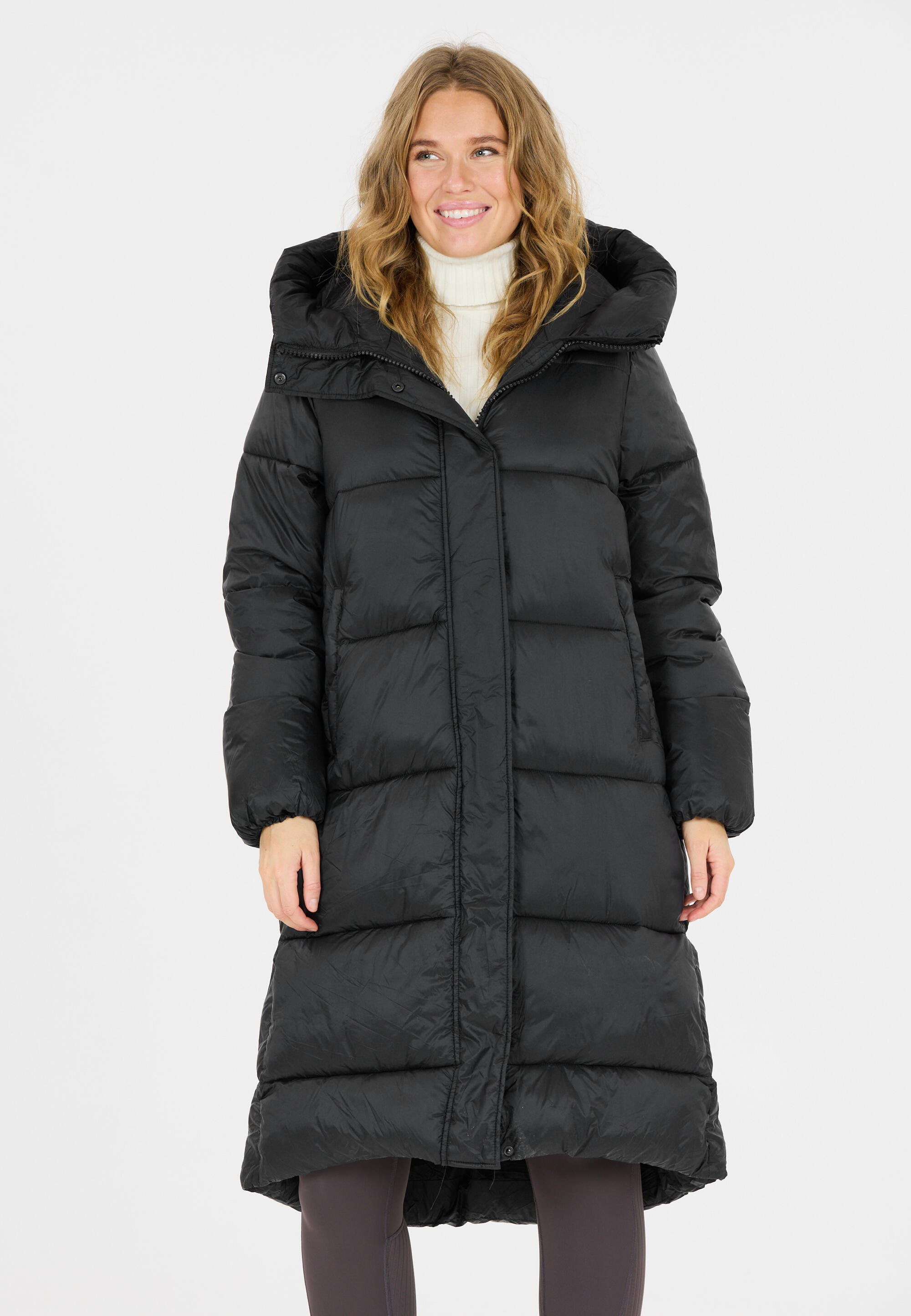 Plumífero con capucha de mujer Athlecia Miraz 4/5