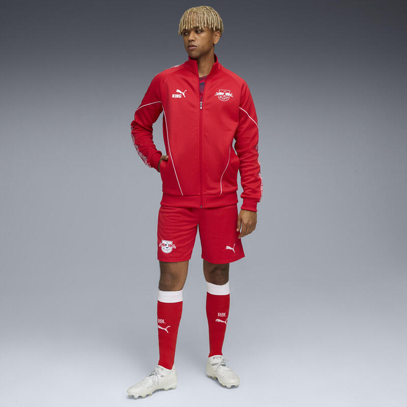 Geacă alergare bărbați mâneci lungi King Anthem negru PUMA