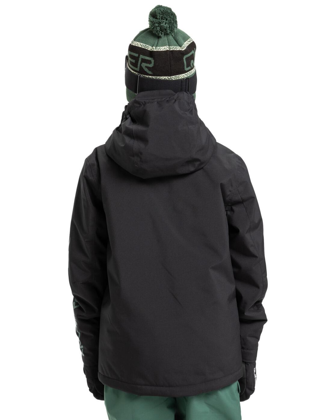 Veste de snow technique MISSION Noir Garçon 2/4