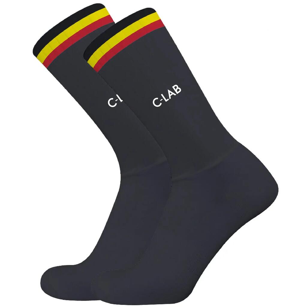 Black Aero cycling socks Rafale - BE