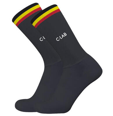 Calzine ciclismo bianche aerodinamiche Rafale - BE