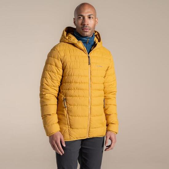 Compresslite Isolierte Kapuzen-Steppjacke für Herren