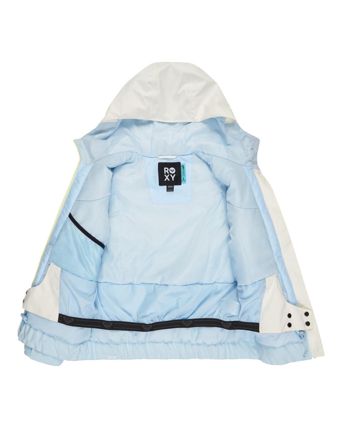 Veste de snow technique HEKLA ICE Blanc Fille 4/4