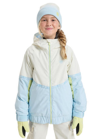 Veste de snow technique HEKLA ICE Blanc Fille