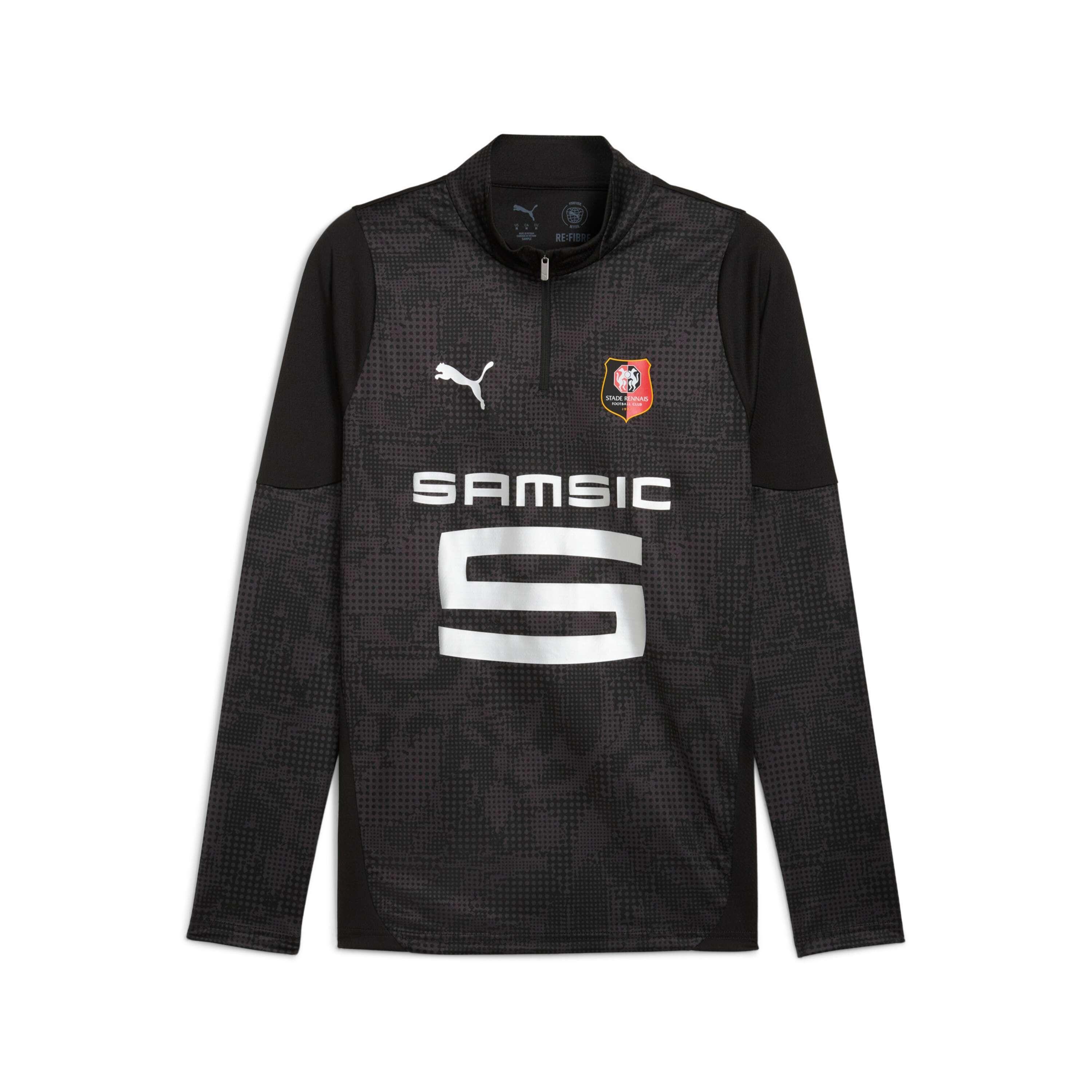 PUMA Stade Rennais 1/4 zip training top 2025/26