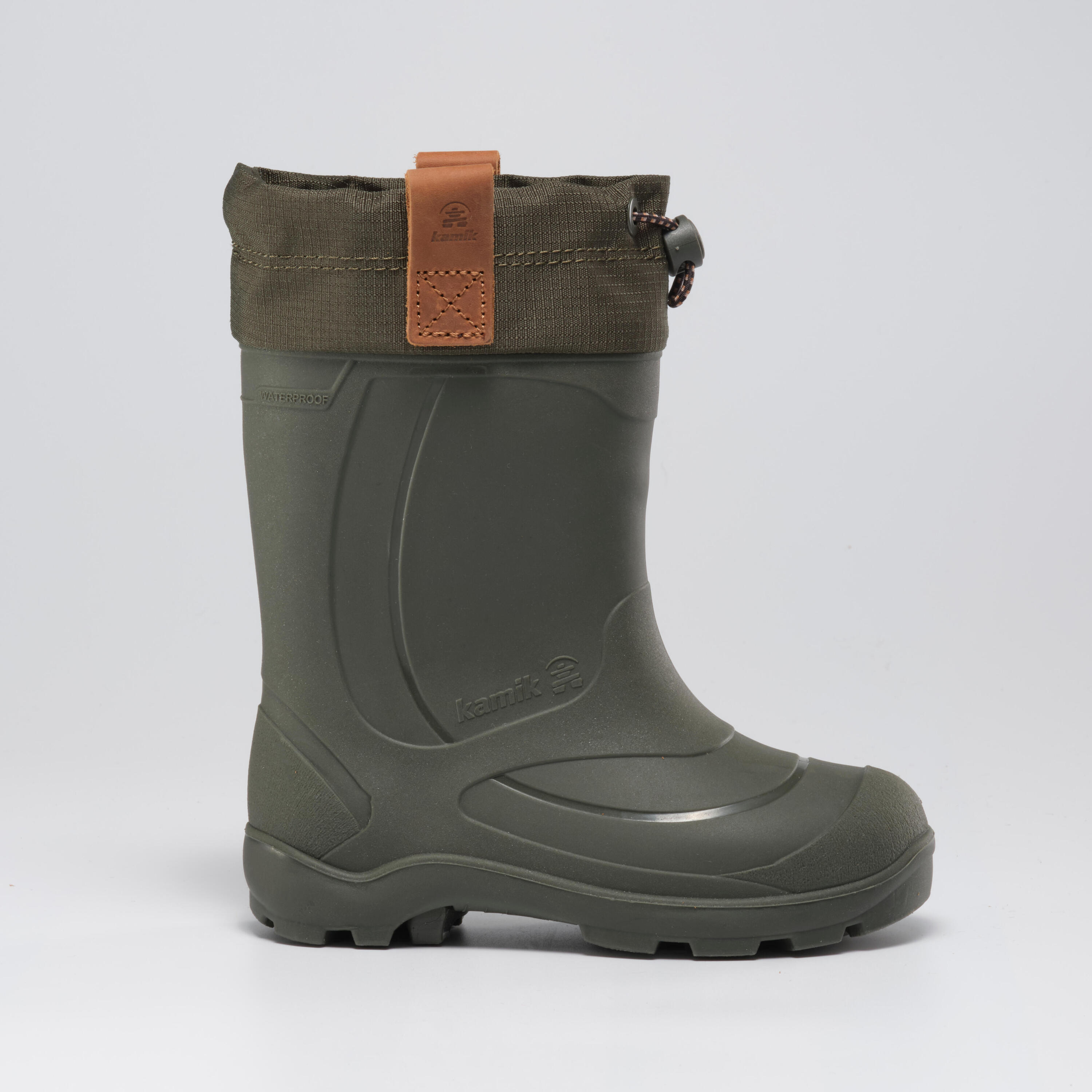 Enfants TUNDRA JR Bottes d'hiver Kaki 1/5